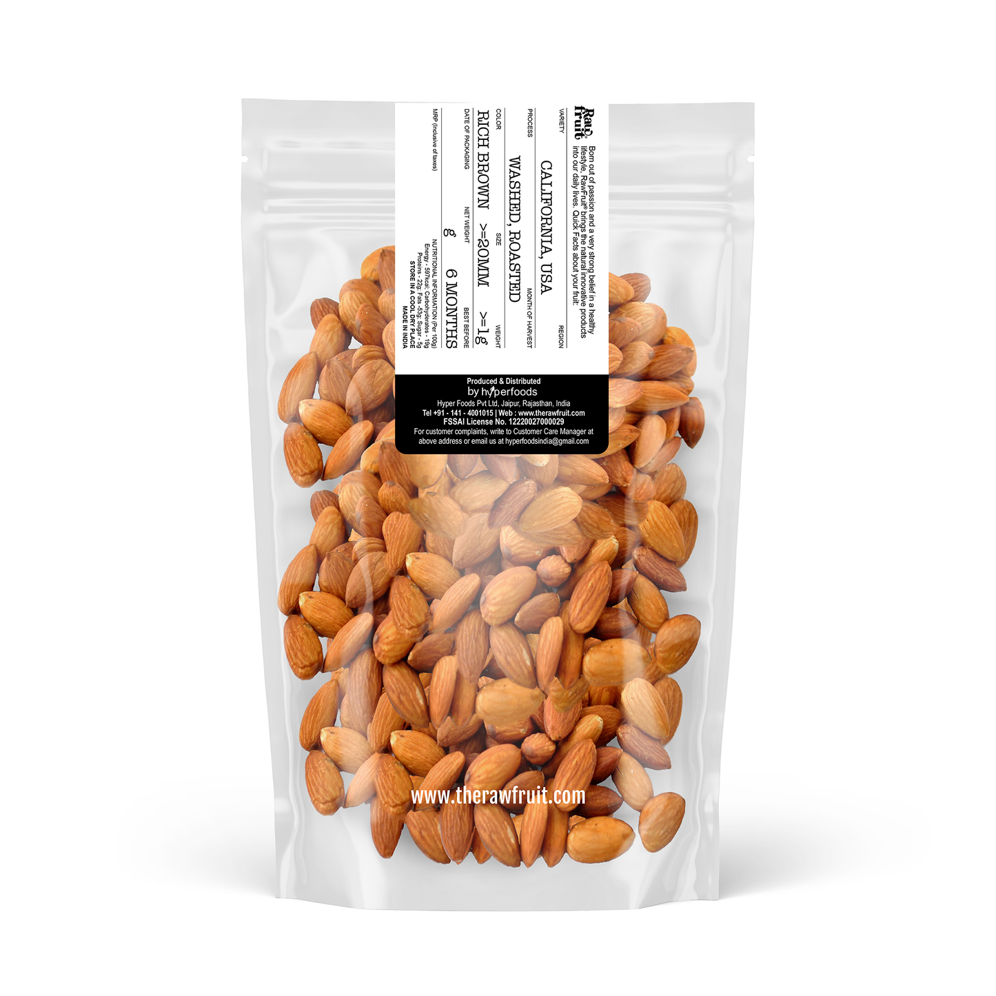 RawFruit Almond Pouch