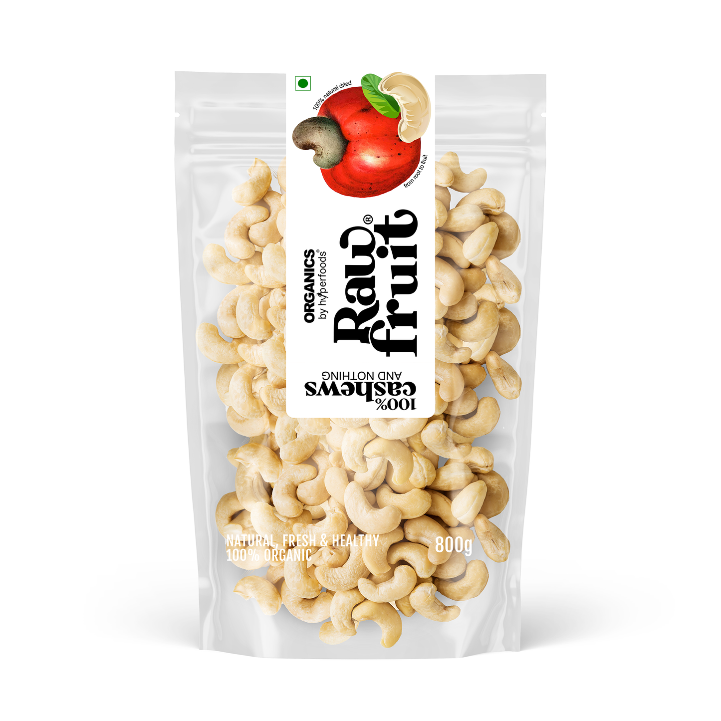 RawFruit Cashew W400 Pouch