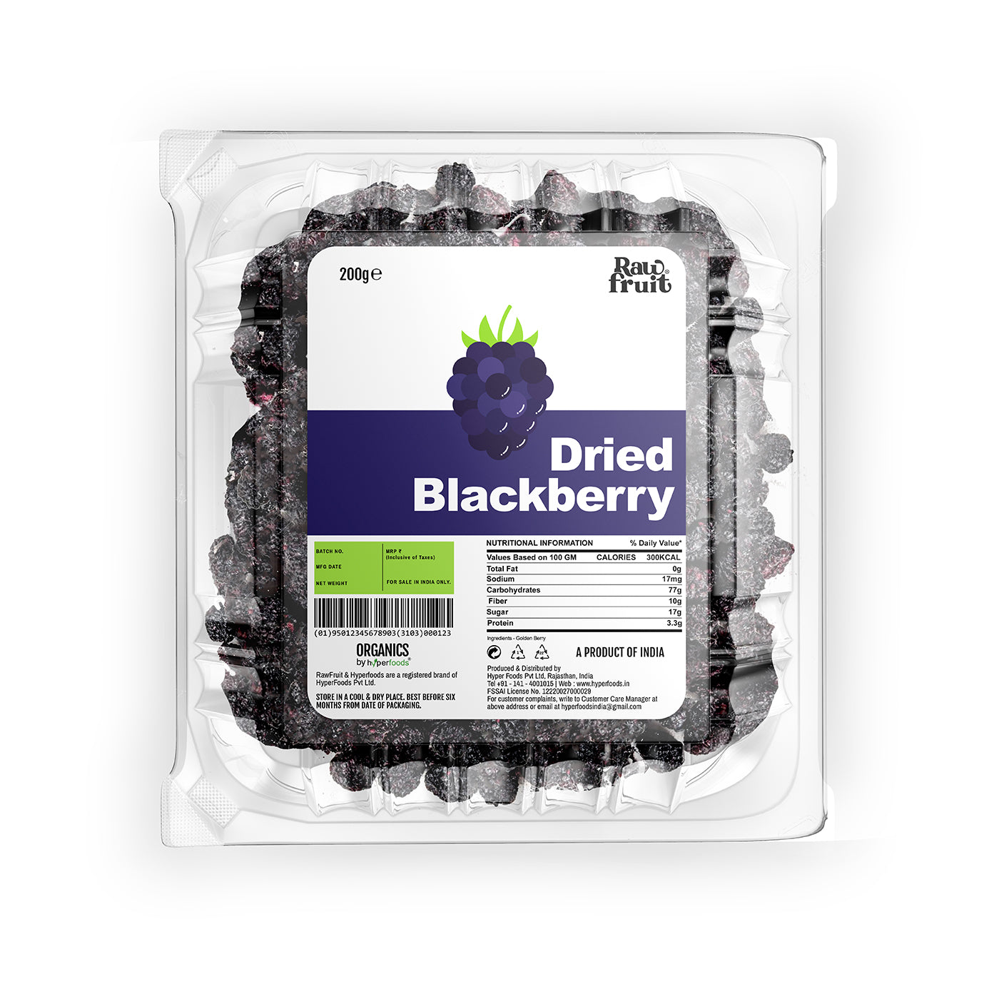 Dried Black Berry